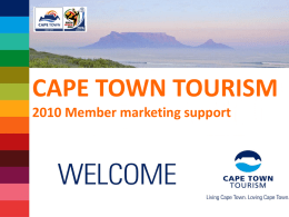 Folie 1 - Cape Town Tourism
