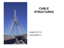 CABLE SYSTEMS - Archi-fied! | An Architect in the making..