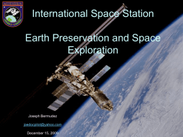 International Space Station Final Project