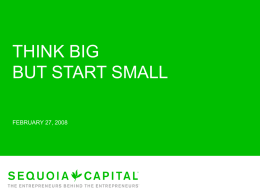 Sequoia Capital Overview