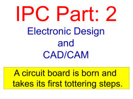 Electronic Design and CAD/CAM