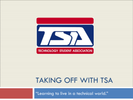 Taking off with TSA - Holistic Solutions Inc., Computer