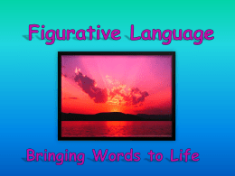 Figurative Language - Jackson County Faculty Sites