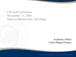 California Community College Trustees Annual Conference