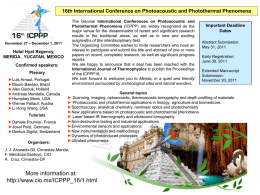 International Conference on Photoacoustic and Photothermal