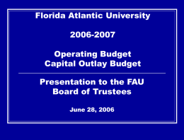 Florida Atlantic University 2004