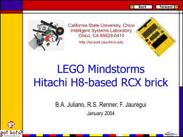 LEGO Mindstorms Hitachi H8