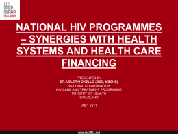AIDS 2008 PowerPoint Template