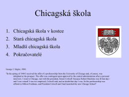 Chicago - vse.cz