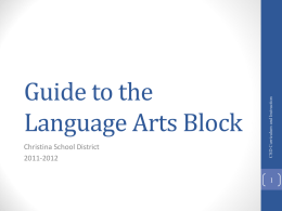 Administrators Guide to the 90 Minute Block