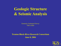 Geologic Structure & Seismic Analysis