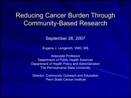 Penn State Cancer Institute