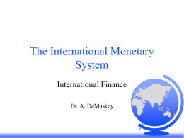 International Monetary System