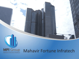 MFI Group Mahavir Fortune Infratech