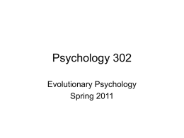 Psychology 302