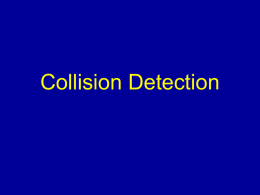 Collision Detection - Essential Math for Games Programmers
