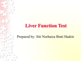 Liver Function Test - Biomedic Generation