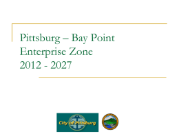 Pittsburg &ndash; Bay Point Enterprise Zone