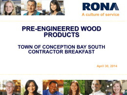 Diapositive 1 - Conception Bay South