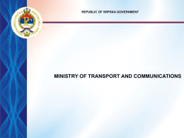 Презентације$Presentation of the Ministry of transport