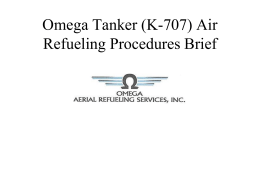 Tanker Procedures Brief
