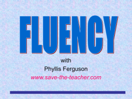 Fluency Assessments - Ashland School District