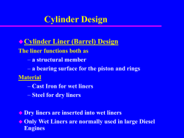 Cylinder Design