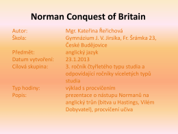 Normans in Britain