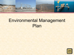 Environmental Management Plan - NIEC