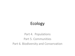Ecology - Point Pleasant Beach School District / Overview