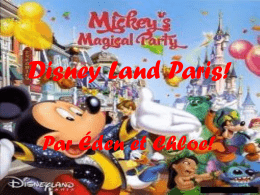 Disney Land Paris!
