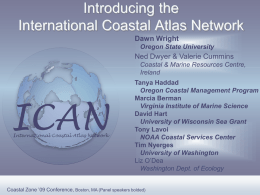 The ICAN Prototype - Oregon State University