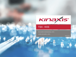 Kinexions 2006 - S&OP and Supply Chain Solution Provider