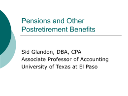 Pensions