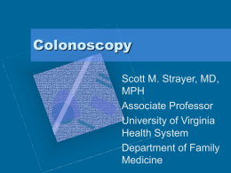 Colonoscopy - Faculty Virginia