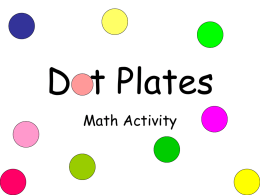 Dot Plates - HCPS Blogs
