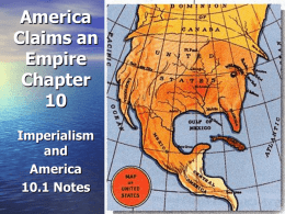 America Claims an Empire Chapter 10