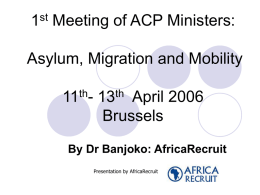 African World Business Congress 2005
