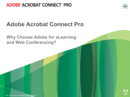 Title Slide - Adobe Connect