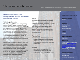 UIC Office of Technology Management Technology Screening