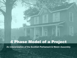 4 Phase Model of Project Management