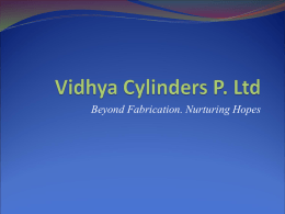 Vidhya Cylinders P. Ltd