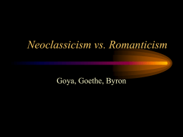Neoclassicism, Sturm und Drang, Romanticism