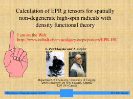 EPR of spatially non-degenerate high
