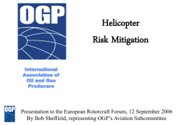 Helicopter Risk Mitigation - International Helicopter