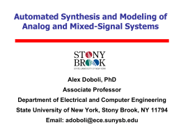 SBU072811_short - Electrical Engineering