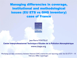 ETS-GHG inventory-France