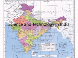 Science and Technology in India