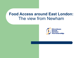 Newham Food Access Partnership