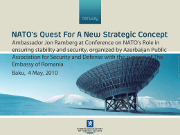 NATO’s Quest For A New Strategic Doctrine